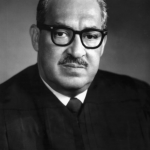 Thurgood Marshall became a Supreme Court Justice in 1967, and served until 1991. 