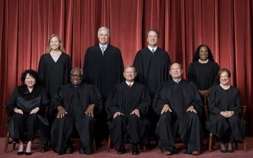Justices of the United States Supreme Court in 2025
